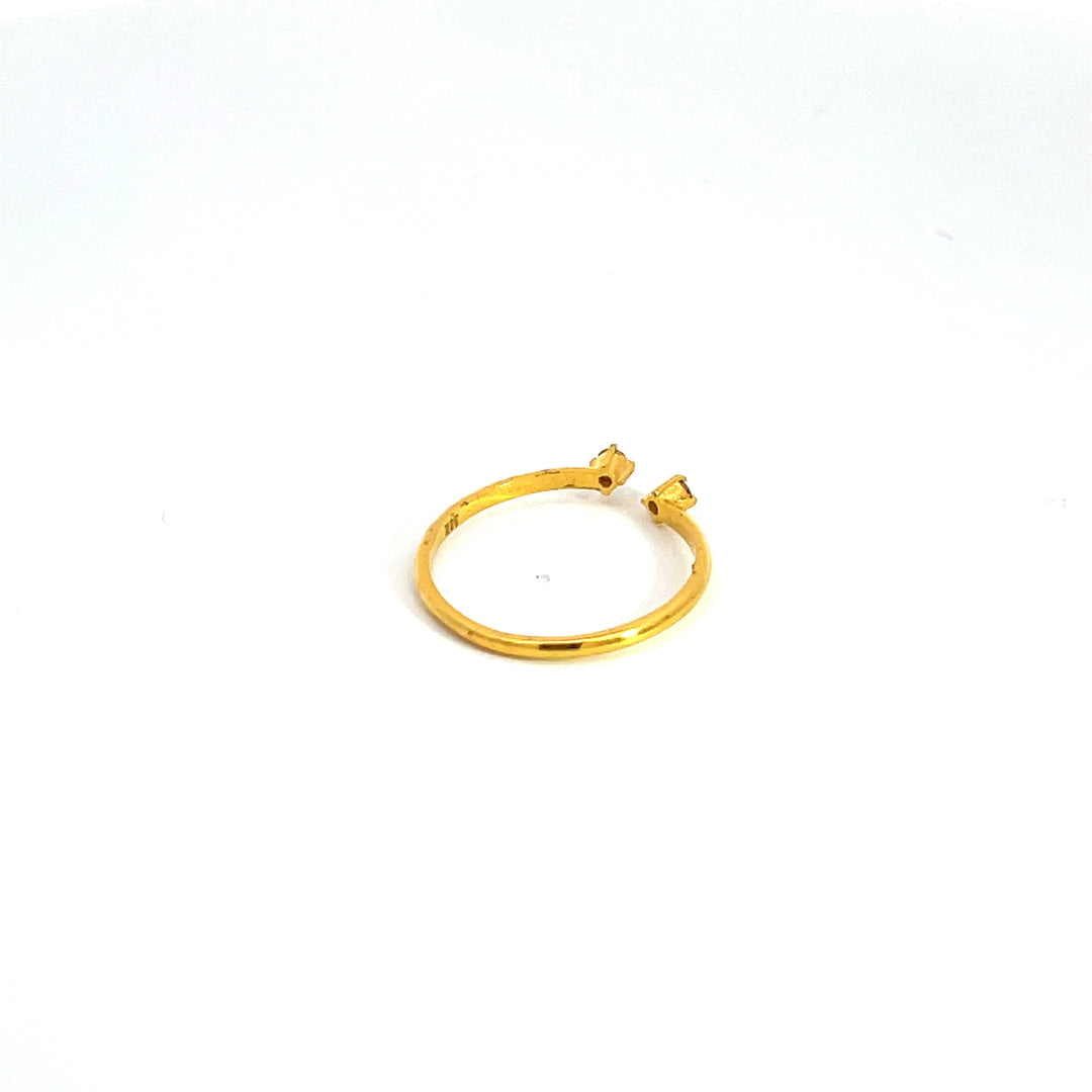 14K Solid Gold Diamond Ring. GDR36