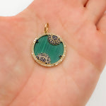 Load image into Gallery viewer, KG157. 14K Gold Flowers Pendant