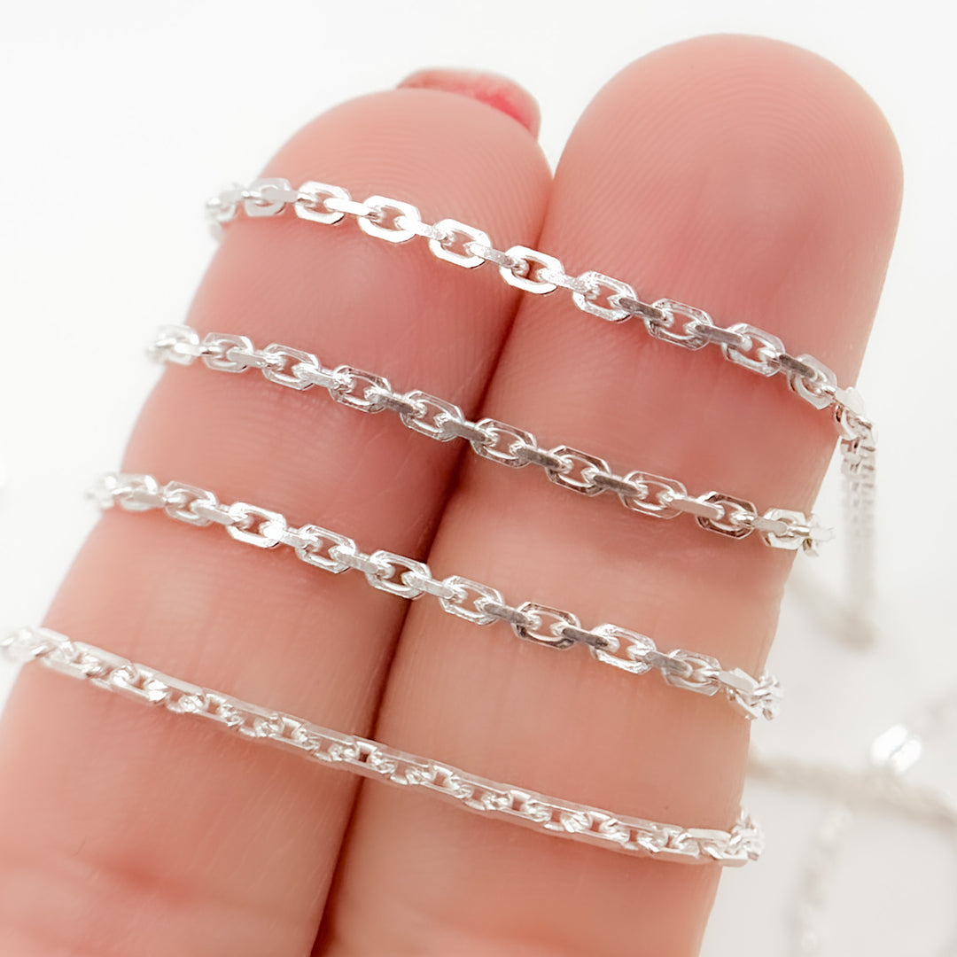 Z38SS. Sterling Silver Dainty Chain
