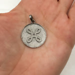 Load image into Gallery viewer, DP563. Sterling Silver Round Pendant
