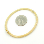Load image into Gallery viewer, 14K Gold Textured Bangle. Bangle9
