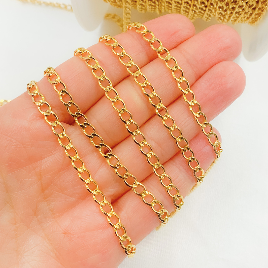 Buy 14k Gold Filled Flat Curb Link Chain