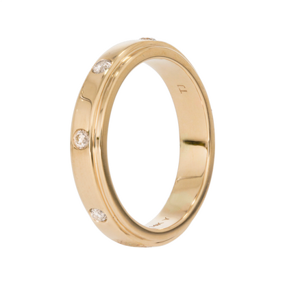 14K Solid Gold Diamond Ring