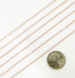 Load image into Gallery viewer, Rose Gold Filled Cable Chain. 1310RGF
