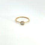 Load image into Gallery viewer, 14K Solid Gold Diamond Square Ring. RFD16963
