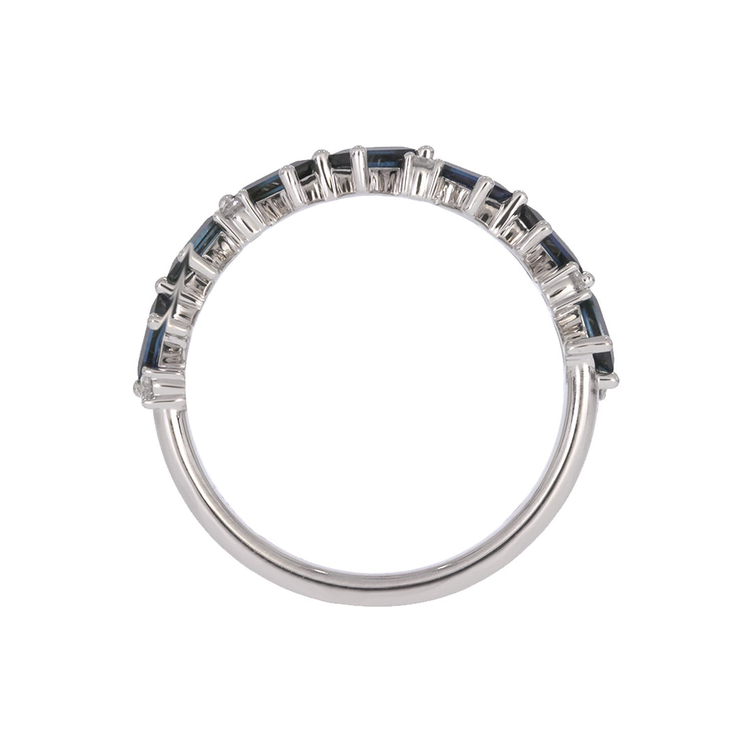 RAC02557. 14K Solid Gold Diamond and Gemstone Fancy Ring