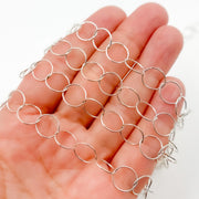 Sterling Silver Smooth Round Link Chain