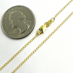 Load image into Gallery viewer, 030GLBPT2. 14K Solid Gold Long Curb Chain
