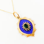 Load image into Gallery viewer, Shop Now 14K Gold Oval Pendant
