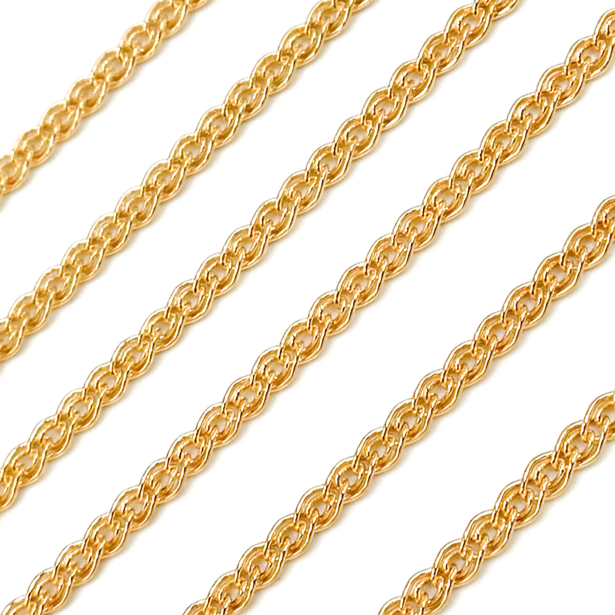 Gold Filled Double Curb Chain