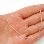 Load image into Gallery viewer, Silver Satellite Necklace
