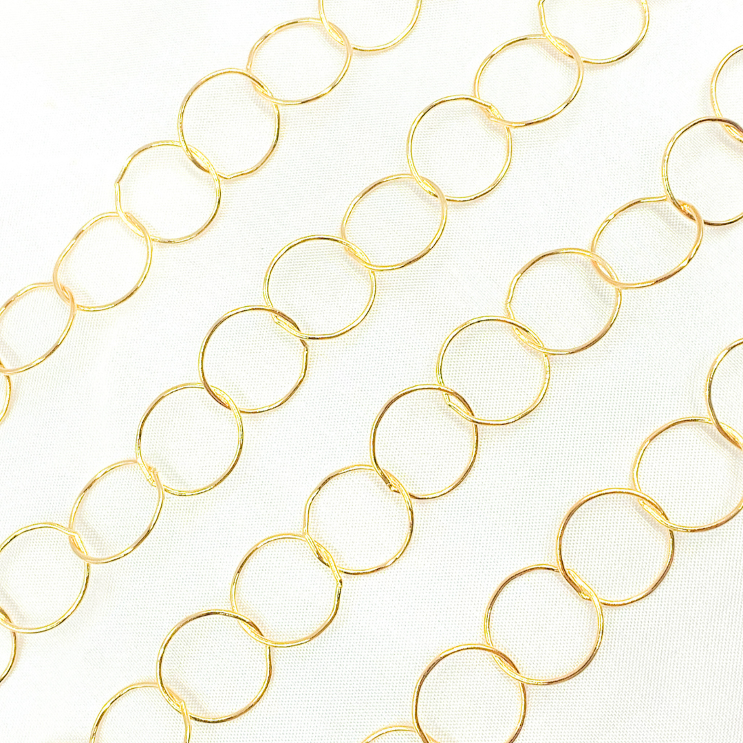 748GF. 14k Gold Filled Circle Link Chain