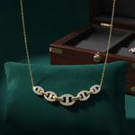 Load image into Gallery viewer, NT404258. 14K Solid Gold Diamond Fancy Necklace