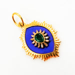 Load image into Gallery viewer, Gold Oval Pendant
