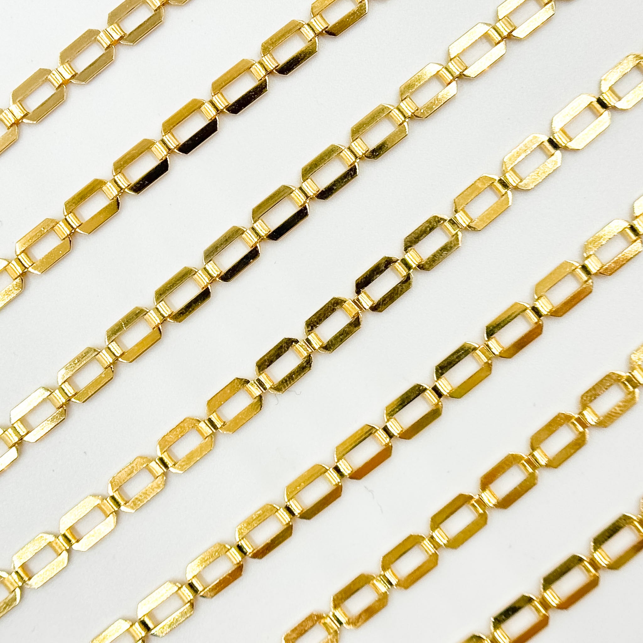 Yellow Gold Filled Chains for Jewelry Making | 14k Quality