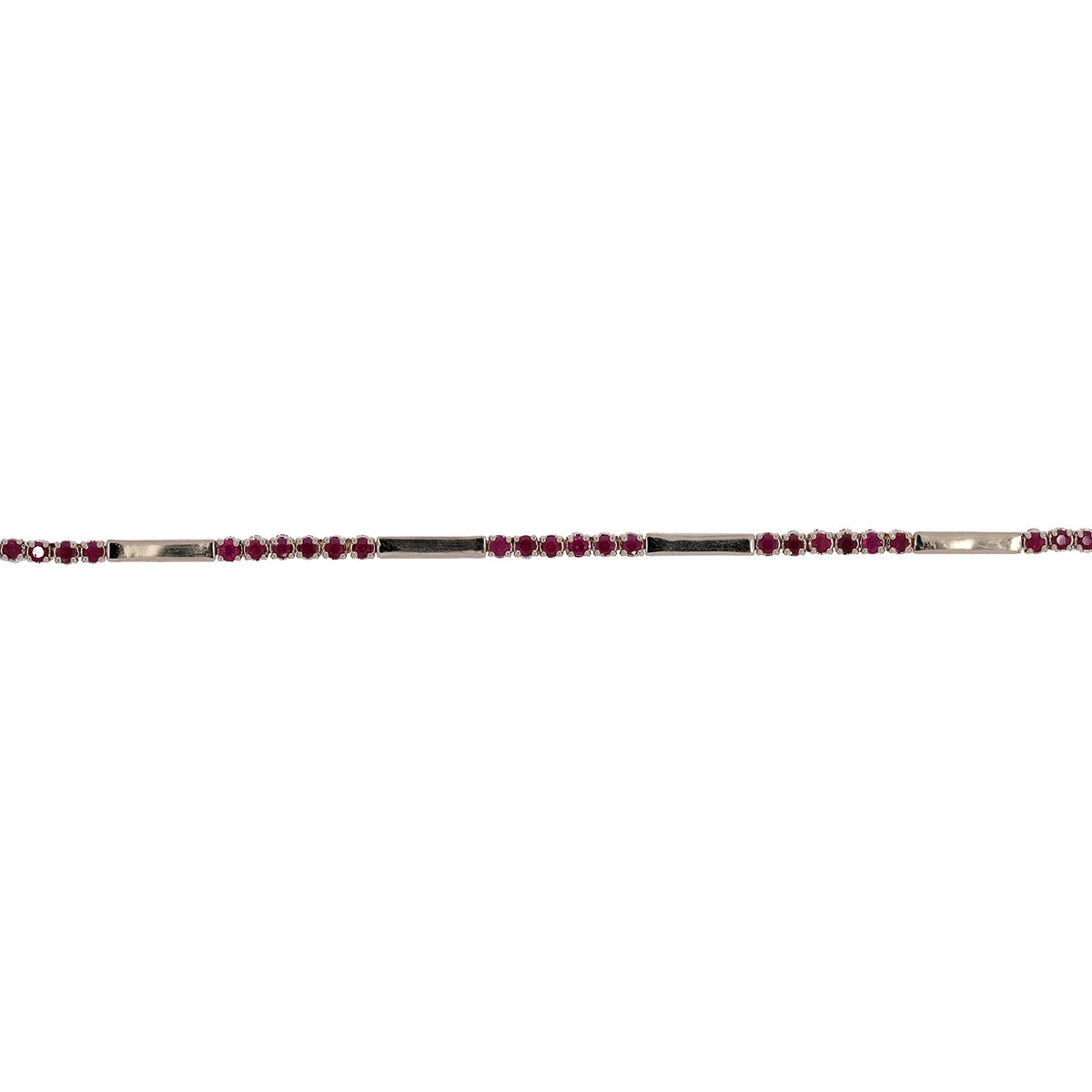 BFZ61295. 14K Solid Gold Gemstone Bar Bracelets