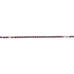 Load image into Gallery viewer, BFZ61295. 14K Solid Gold Gemstone Bar Bracelets