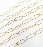 Load image into Gallery viewer, 14k Gold Filled Twisted Oval Link Chain. 700TWGF
