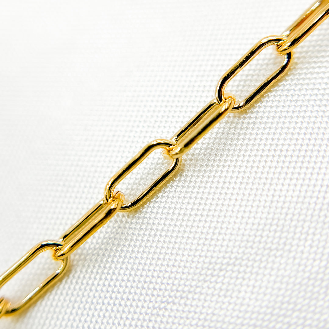 2505GFNecklace. 14K Gold-Filled Smooth Paperclip Finished Necklace