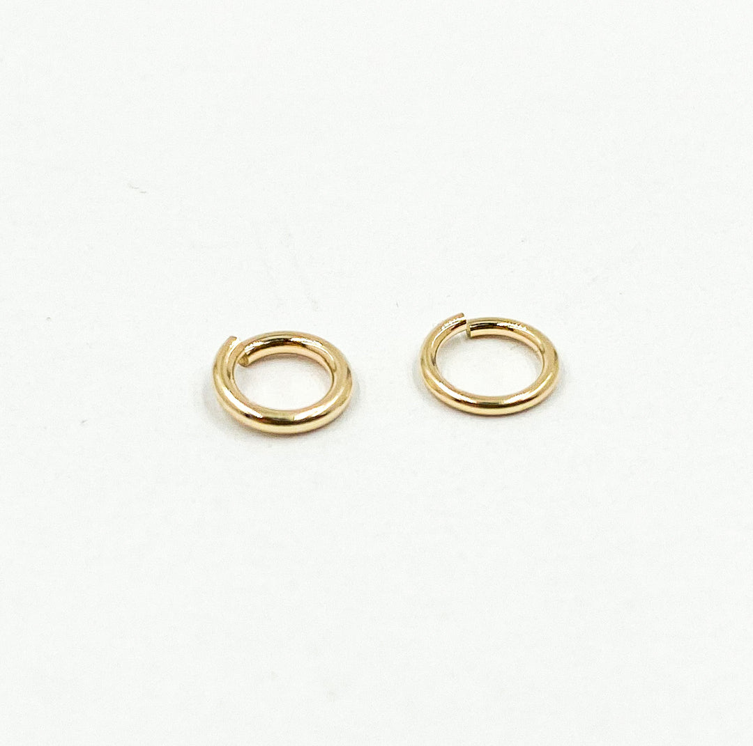 14K Gold Filled Open Jump Ring 20 Gauge 6mm. 4004556