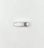 Load image into Gallery viewer, 1356SS. Sterling Silver Clasp 15x5 mm
