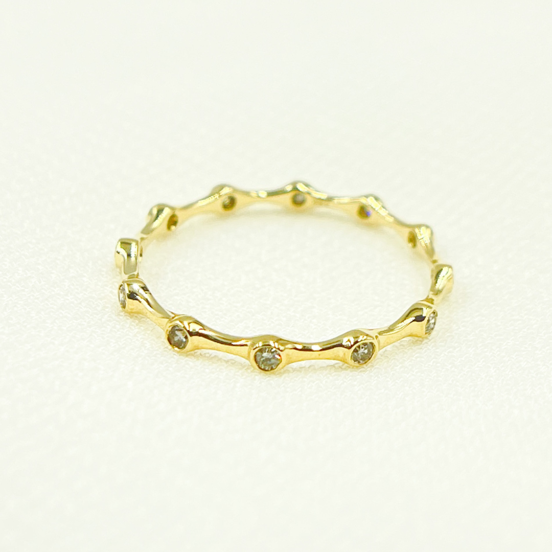 14K Gold Diamond Ring.  GDR142