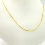 Load image into Gallery viewer, 060R04CL45. 14K Solid Gold Box Chain
