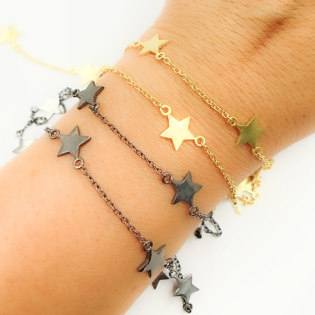 Star Shape Connected Wire Chain