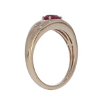Load image into Gallery viewer, CR97420-6X4. 14K Solid Gold Diamond and Gemstone Ring