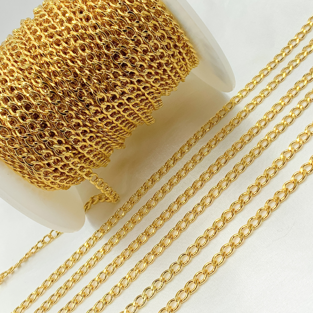 Shop 14k Gold Filled Flat Curb Link Chain