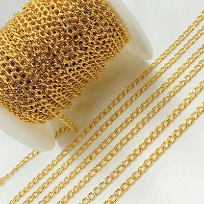 Shop 14k Gold Filled Flat Curb Link Chain