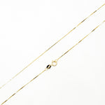 Load image into Gallery viewer, 040VED18K. 18K Solid Gold Box Chain