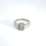 Load image into Gallery viewer, 14k Solid Gold Diamond Statement Ring. RFE17776
