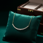 Load image into Gallery viewer, NFI72822. 14K Solid Gold Diamond Necklace