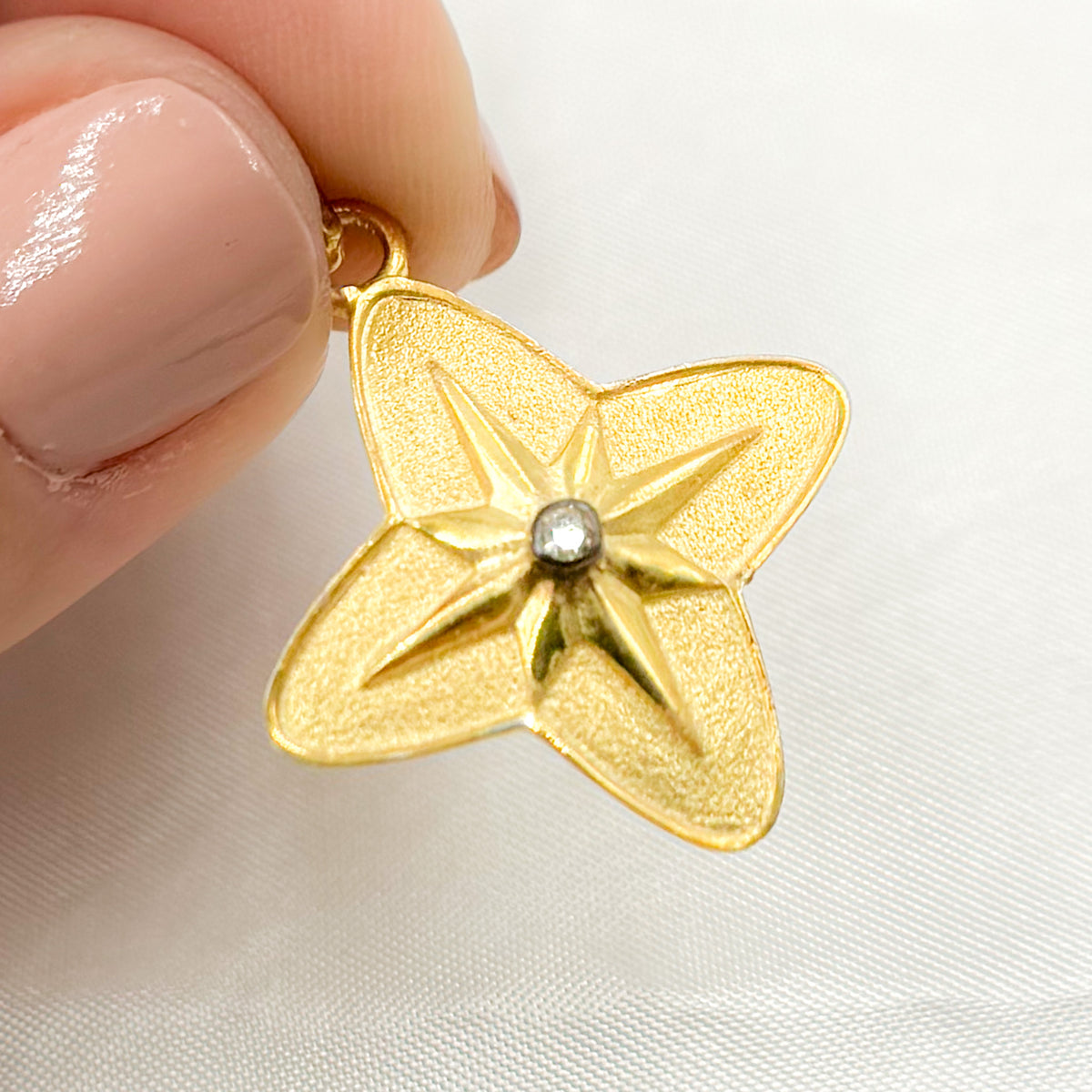 Buy Now Sterling Silver Flower Pendant