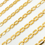 Load image into Gallery viewer, 11SM64GF. 14K Gold-Filled Modern Rectangular Fancy Link Chain