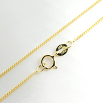 Load image into Gallery viewer, 030GT2. 14K Solid Gold Smooth Curb Chain
