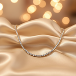 Load image into Gallery viewer, NFP71363. 14K Solid Gold Diamond Tennis Necklace