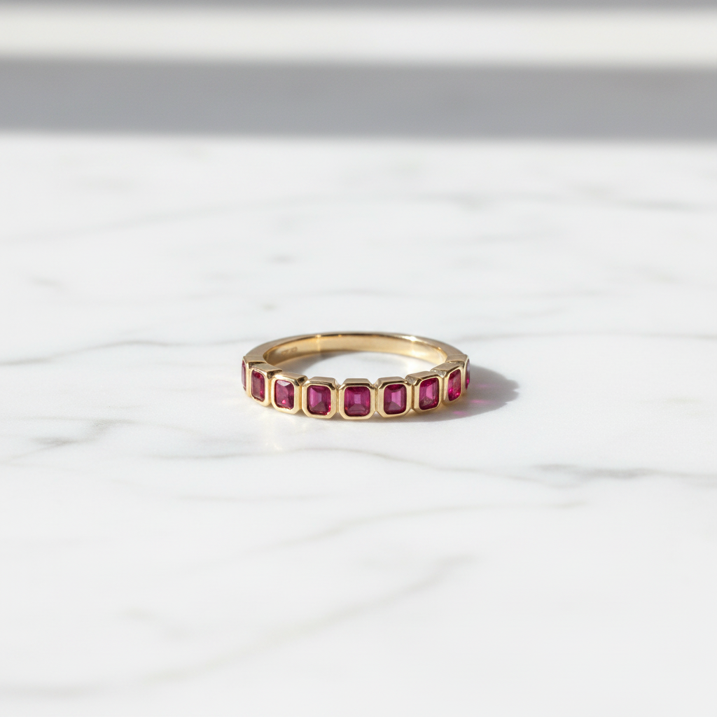 RN423837. 14K Solid Gold Gemstone Ring