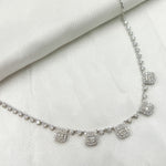 Load image into Gallery viewer, NK401364. 14K Solid Gold Diamond Necklace
