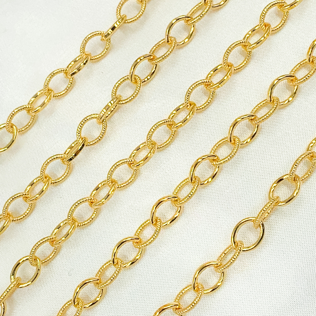 14k Gold Filled Cable Smooth Links Chain