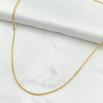 Load image into Gallery viewer, 14K Yellow Gold Wheat Necklace