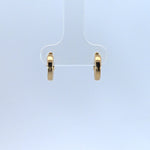 Load image into Gallery viewer, EHA57622. 14k Solid Gold Diamond Flower Stud Earrings