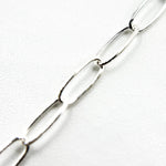 Load image into Gallery viewer, Shop Sterling Silver Smooth Paperclip Necklace