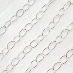 Load image into Gallery viewer, 925 Sterling Silver Oval Link Chain. V106SS
