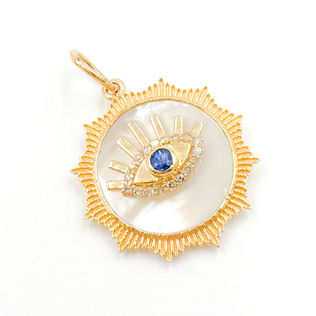 Buy Now Gold Evil Eye Pendant