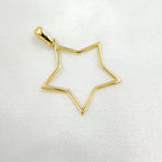 Load image into Gallery viewer, GDP099. 14K Solid Gold Star Charm
