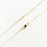 Load image into Gallery viewer, 040FFCLT518K. 18K Solid Yellow Gold Cable Link Chain