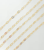 Load image into Gallery viewer, 1091F. 14k Gold Filled Oval 5x3 mm Link Chain
