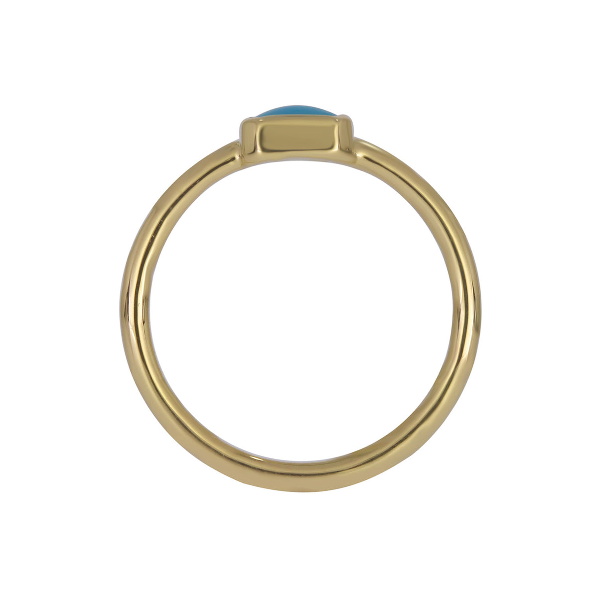CR96339. 14k Solid Gold Gemstone Ring